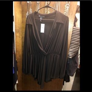 Fashion to Figure Black Blouse